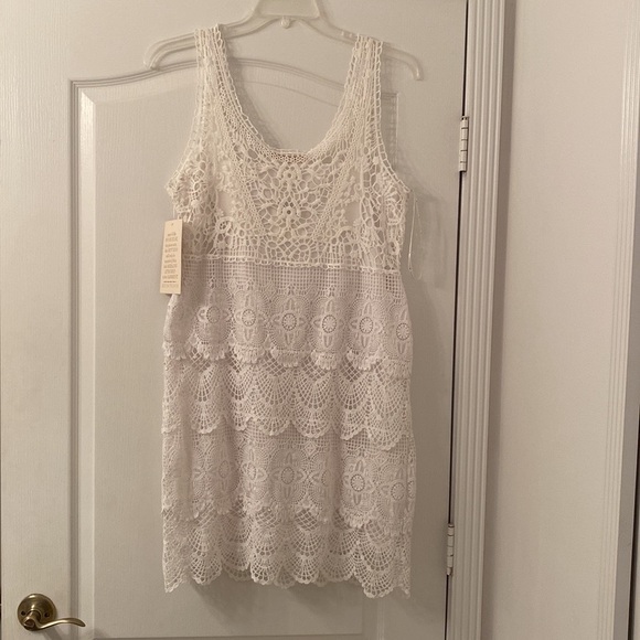 Boston proper crochet dress size l - Picture 5 of 14